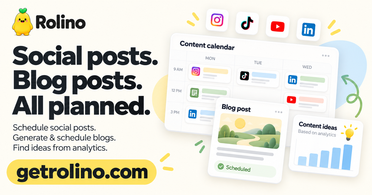 Rolino application preview